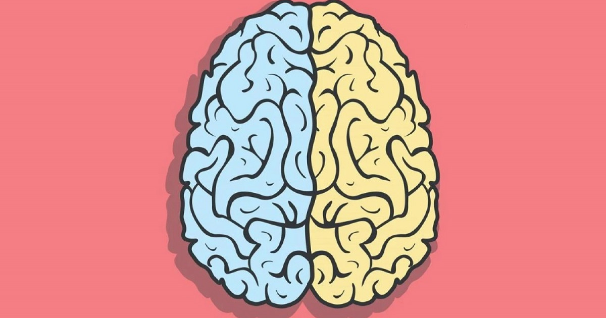 O que acontece quando o hemisfério esquerdo do cérebro é lesado?